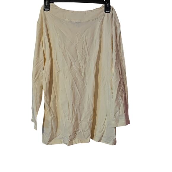 NWT Karen Scott Embroidered V-Neck Top | Size XL 0089 - Picture 3 of 9
